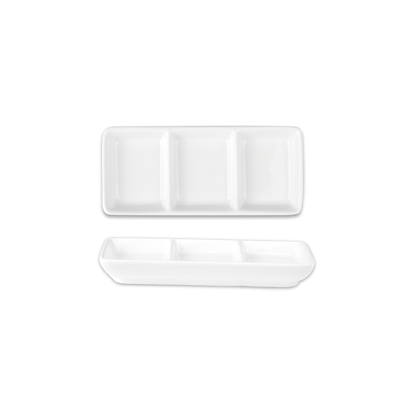 6″ 3 Divided Dish W83501